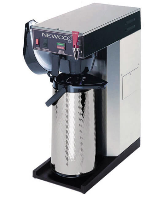 product filter coffee brewer plumbed in Newco ace ap